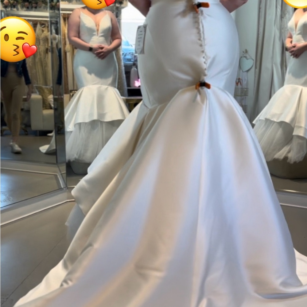 Elegant Ivory Wedding Dress - Picture 5 of 5